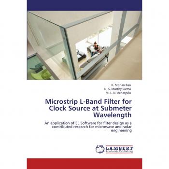 Microstrip L-Band Filter for Clock Source at Submeter Wavelength