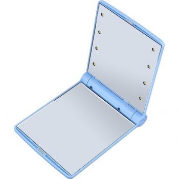 Pocket 8‑LED Lighted Vanity Mirror for Women