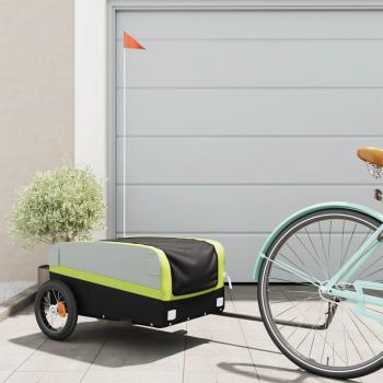 Bike Trailer with Iron Frame by vidaXL