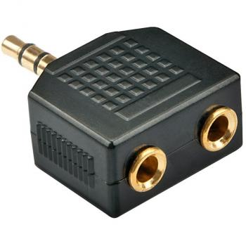 Lindy 35625 Adattatore Audio Jack 2X 3.5mm Femmina a 3.5mm Maschio