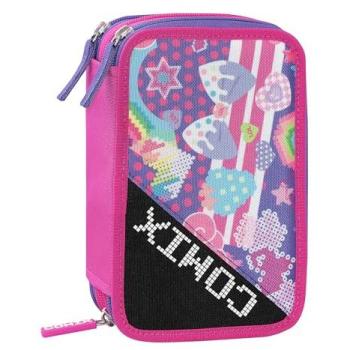 Astuccio Corredato 3 Zip Comix Ultra Bright Harayuku Girl 2025/2026