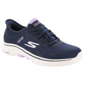 Skechers Performance GO WALK 7 Valin Women’s Navy Sneaker – Size 8 M