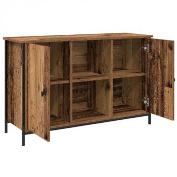 Mobile TV in rovere 101x35x65 cm con finitura artisanale