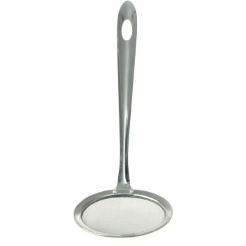 Cuchara coladora de acero inoxidable para freír