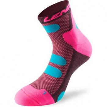 Socks de Compression Lenz 4.0 Low – Rose, 39, 40, 41