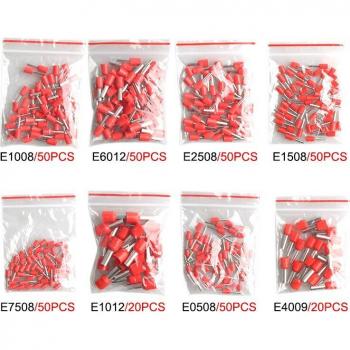 Kit de Terminales Electrónicos con Bloque Aislado y Punta Anillo