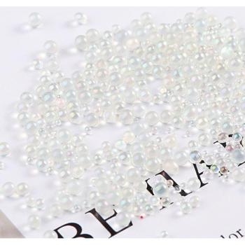 Perles en verre mult tailles 10 g pour accessoires