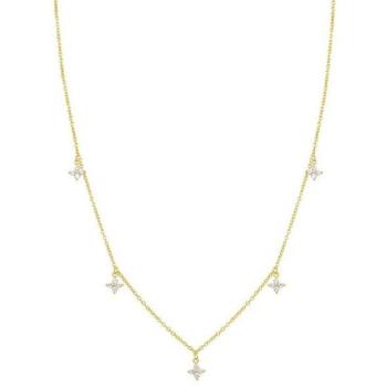 Floret Dorado Cadena Happy Hey