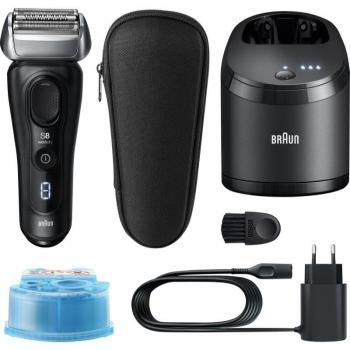 Braun 8450cc Black Series 8 Portable Shaver – 1 Piece