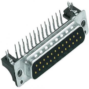 Harting 09 65 262 6813 15-Pin D-SUB Connector 90° Solder
