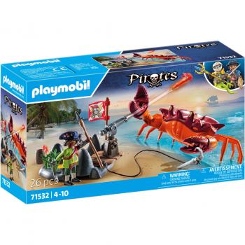 Bataille avec le crabe géant, Playmobil, Dès 4 ans