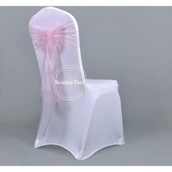 Organza Rosa Faja de Silla para Ducha 275 cm