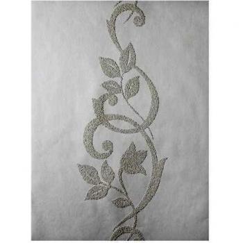 Revêtement mural 3D Tulip Scroll blanc – Patent Décor