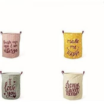 Cestina Galileo Porta Biancheria 40x50 – Assortimento di Colori