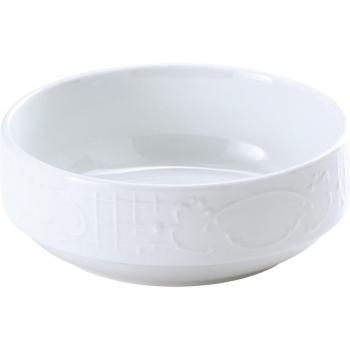 Coupelle Symphonie Pulsiva (Lot 6) – Volume 0,31 L, Dimension 12 × 4,5 cm, couleur blanche, forme ronde