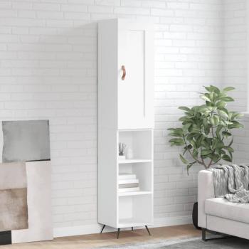 VidaXL Highboard Weiß 34,5x34x180 cm Holzwerkstoff