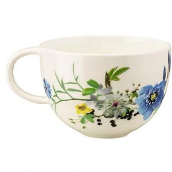 Rosenthal Tasse Brillance Fleurs des Alpes, Kombi-Obertasse