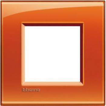 Plaque de Prise Technopolymère Bticino Livinglight Orange