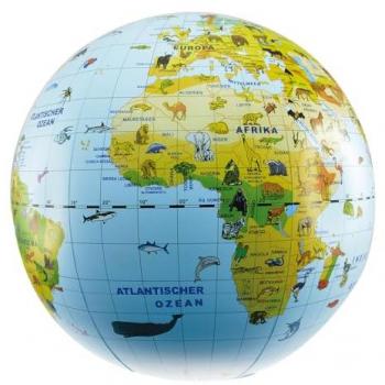 Mappamondo gigante 50 cm gonfiabile