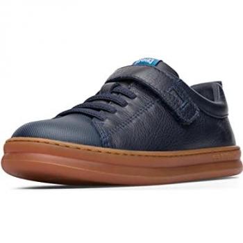 Sapatilhas Infantis Camper Runner Four Marinho e Castanho