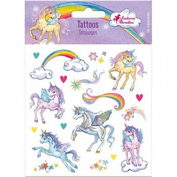 COPPENRATH DIE SPIEGELBURG Kindertattoo Glitzer-Tattoos Einhorn-Paradies