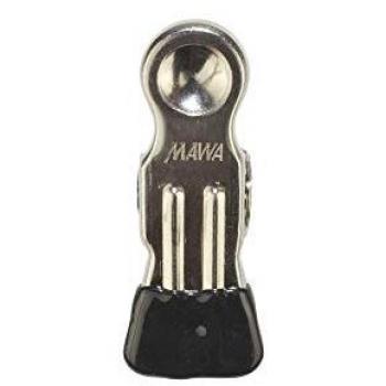 MAWA Metallklammer Polyclip 100er Set Schwarz