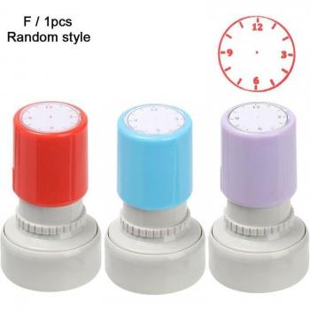 Educational Clock Stamp for Kids
