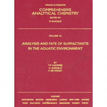 Analysis and Fate of Surfactants in the Aquatic Environment