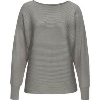 VIVANCE Oversize Strickpullover, U-Boot-Ausschnitt, Damen