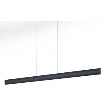 Suspension Runa LED, noire, 132 cm