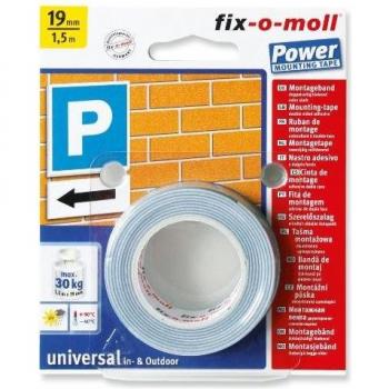 Biadesivo extra strong 150 cm x 19 mm FIX-O-MOLL