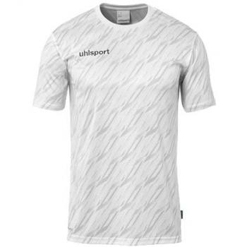 Uhlsport Progressive 28 Short Sleeve Men’s Tee – White M