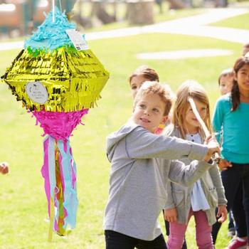 Einhorn-Diamant‑Party-Piñata in Folie