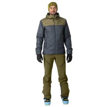 Dynafit Giacca Radical PRL Primaloft, uomo, L, colori Grigio Scuro e Verde Scuro