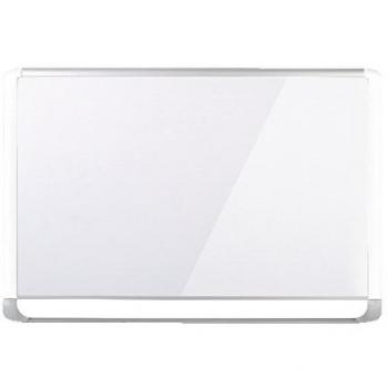 Bi-Office 900 x 600mm Non-porous White Glass Board