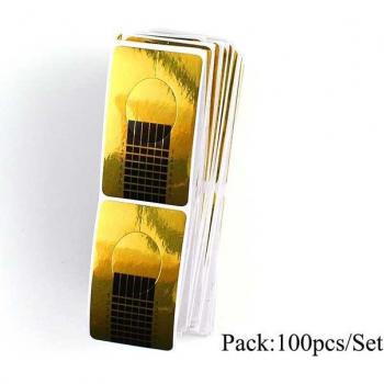 ERUIKA Oval Shape Self-Adhesive Nail Gel Extension Stickers