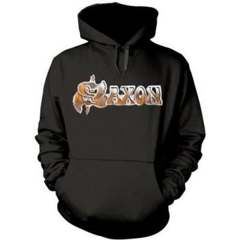 Felpa unisex Saxon Crusader nera