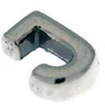 Pandora “Letter J” Damenmedaillon – 7 × 7 mm, 925‑Silberschmuck