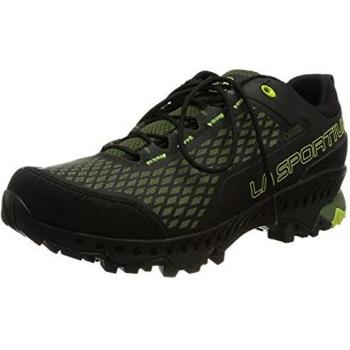 La Sportiva Spire GTX Shoes, Black/Neon, Size 42