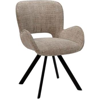 Silla Elegante Tiara en Color Topo