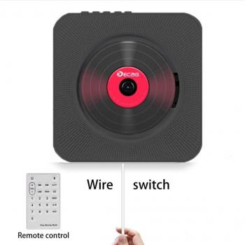 Reproductor de CD de pared con control remoto