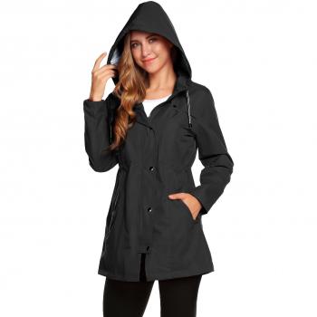 ZHENWEI Damen-Softshell‑Windbreaker – wasserdichte Sportjacke XXL