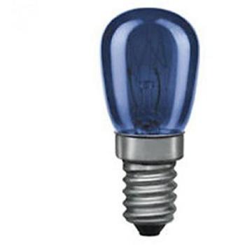 Luce a pera 15W E14 Blu per TV