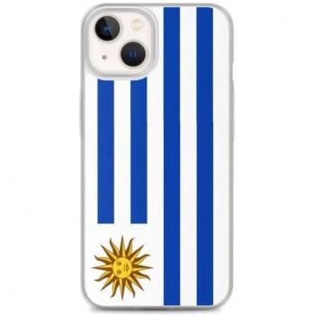 Protezione soft silicone blu per iPhone 13