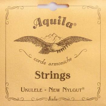 Aquila Newnylgut Ukulélé Baritone 8 Cordes en Rouges – Modèle DD‑GG‑BB‑EE