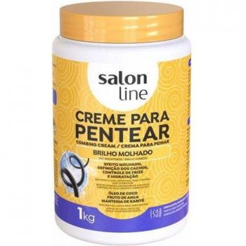 Creme de Pentear Brilho Molhado Salon Line