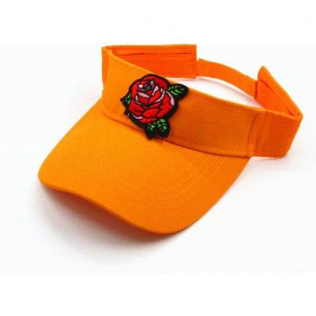 Sombrero Estilo Rosa Flor para Deportistas, Ajuste Trasero