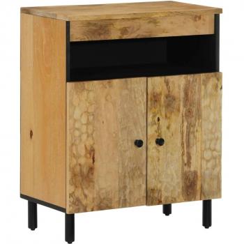 VidaXL Holzschrank 60x33x75 cm Massivholz Mango