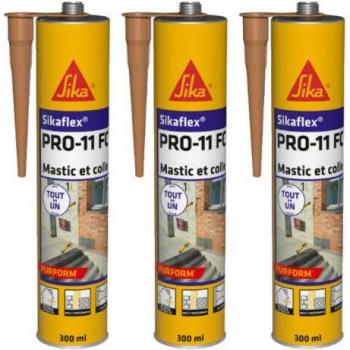 Adesivo Sika ProFlex 3x300ml Beige