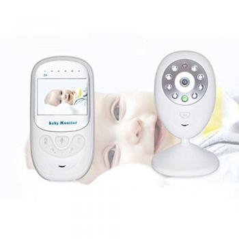 Baby Monitor Vigilabébé 2,4” Infrarossi + Visione Notturna e Allarme